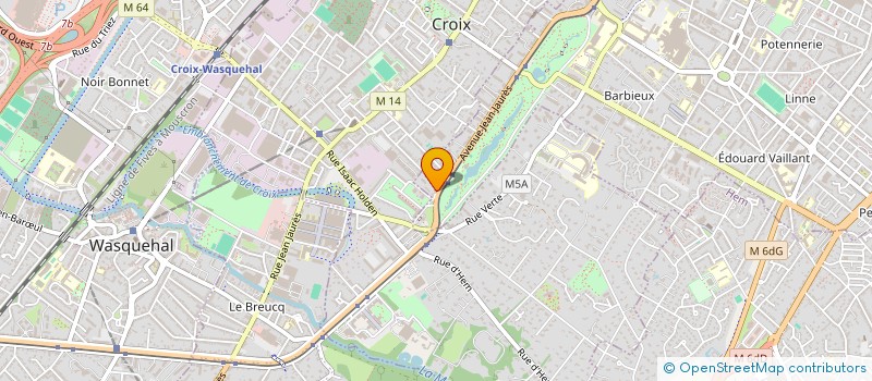 localisation de l'entreprise FER IMMO  ROUBAIX