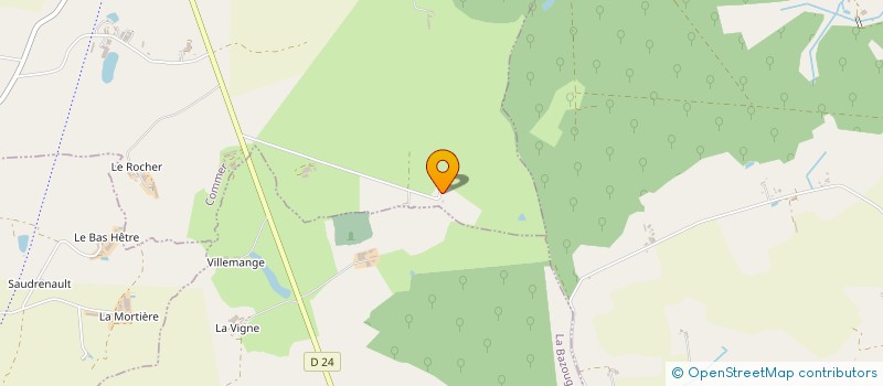 localisation de l'entreprise FER INDUSTRIE  LA BAZOUGE DES ALLEUX