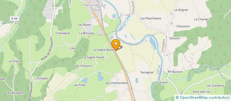 localisation de l'entreprise FER OU REFER à COURPIERE