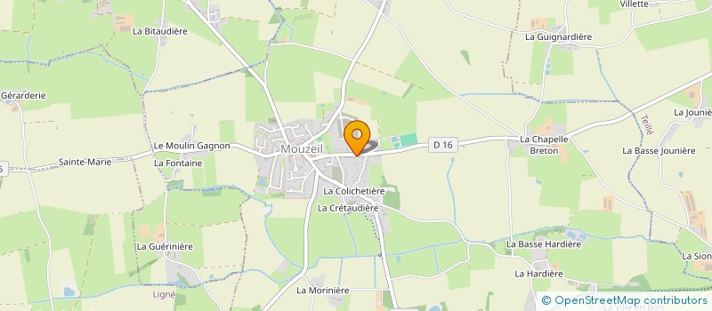 localisation de l'entreprise FER WEST 44  MOUZEIL