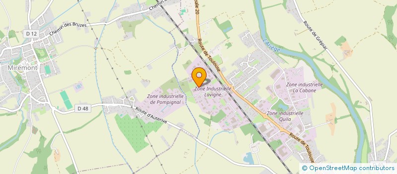 localisation de l'entreprise FER Y HIJOS  AUTERIVE