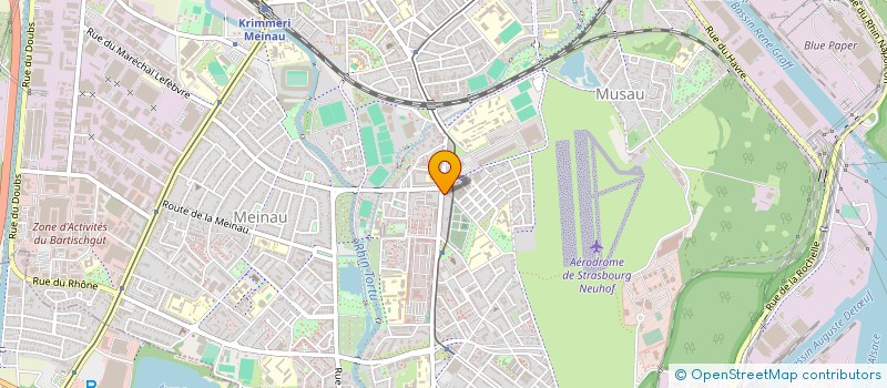 localisation de l'entreprise FERADEM  STRASBOURG