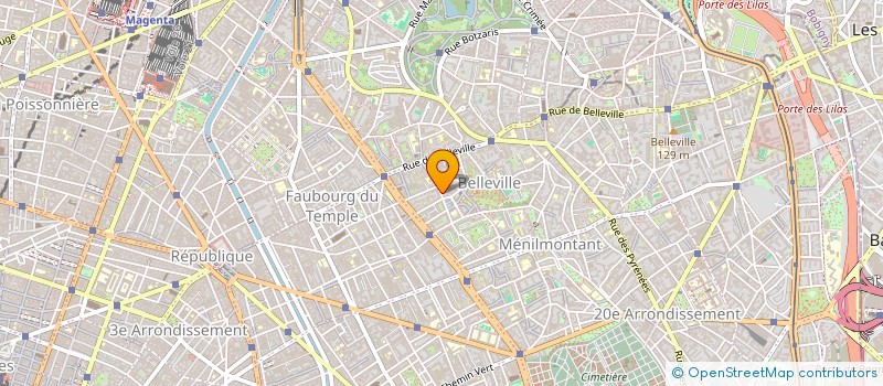 localisation de l'entreprise FERAH  PARIS