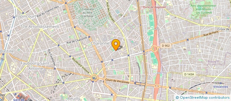 localisation de l'entreprise FERAL & ASSOCIES SARL à PARIS