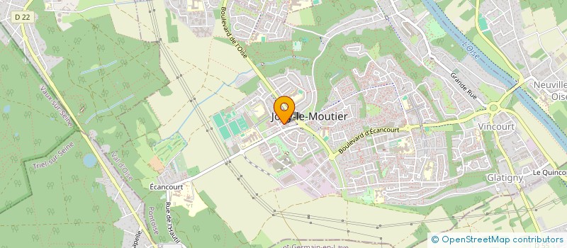 localisation de l'entreprise FERALISSIMMO  CERGY