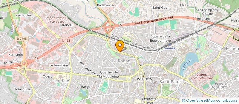 localisation de l'entreprise FERALTY à VANNES