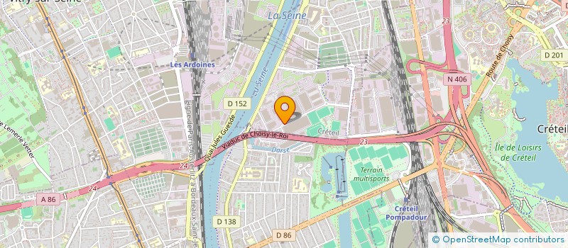 localisation de l'entreprise FERALUNOX à ALFORTVILLE