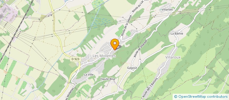 localisation de l'entreprise FERALUX à MONTMELIAN