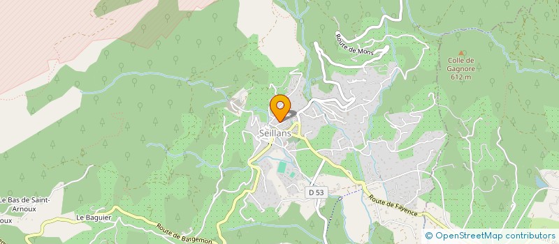 localisation de l'entreprise FERAMED  SEILLANS