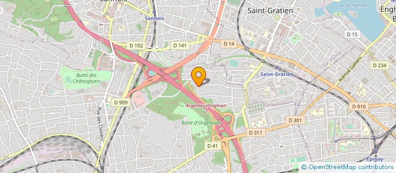 localisation de l'entreprise FERANA à ARGENTEUIL