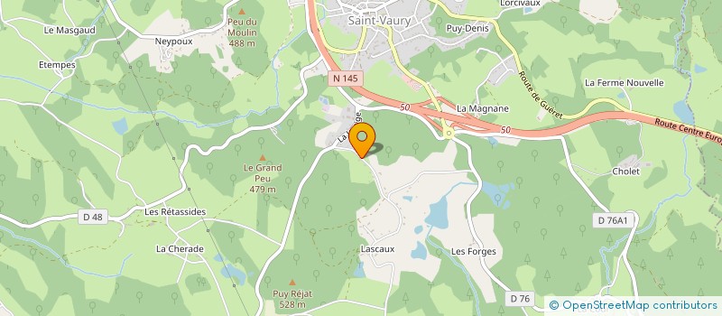 localisation de l'entreprise FERANDON OCCASIONS SARL  SAINT-VAURY