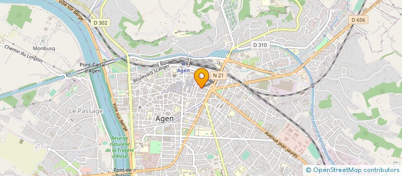 localisation de l'entreprise FERANIS  AGEN