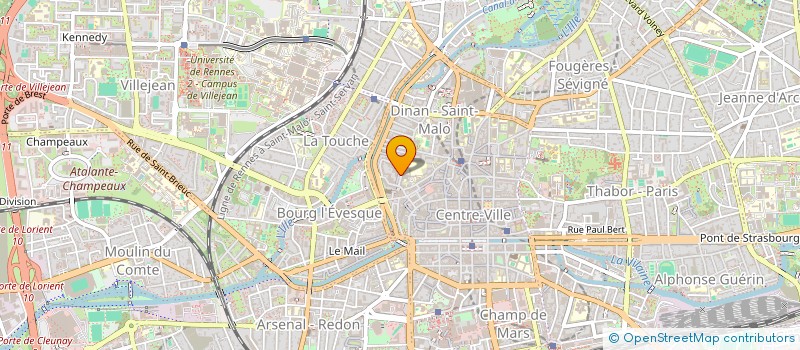 localisation de l'entreprise FERAROCK à RENNES