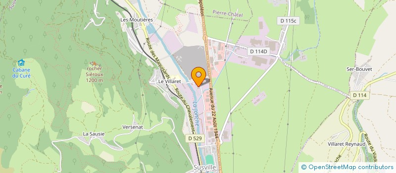 localisation de l'entreprise FERASTIL  SUSVILLE