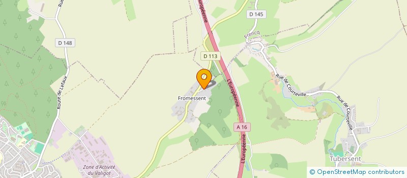 localisation de l'entreprise FERATIS  CUCQ