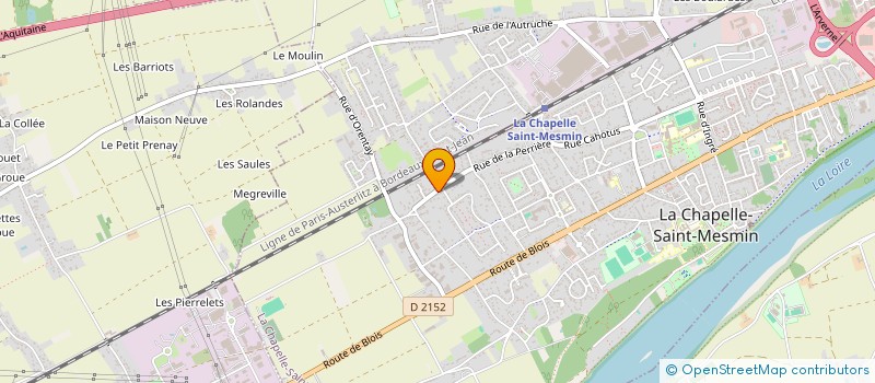 localisation de l'entreprise FERAUD à LA CHAPELLE-SAINT-MESMIN