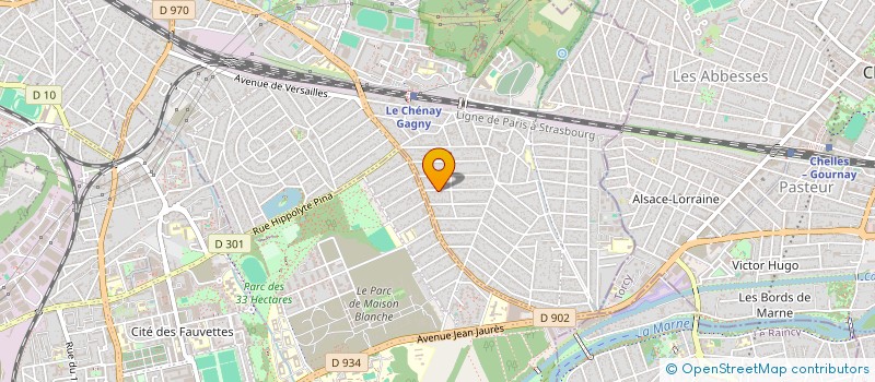 localisation de l'entreprise FERBAIL INTERNATIONAL à GAGNY