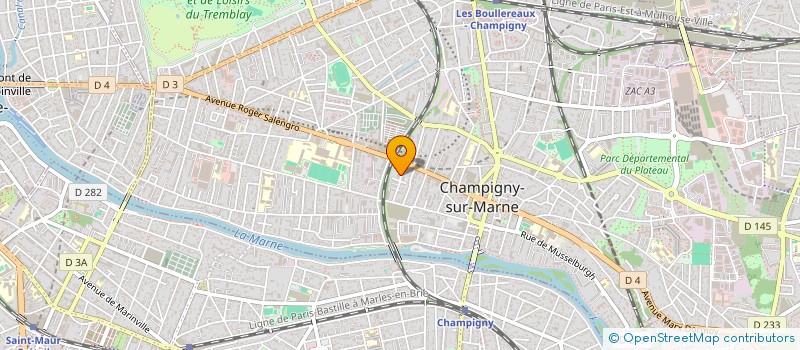 localisation de l'entreprise FERBAT à ALFORTVILLE