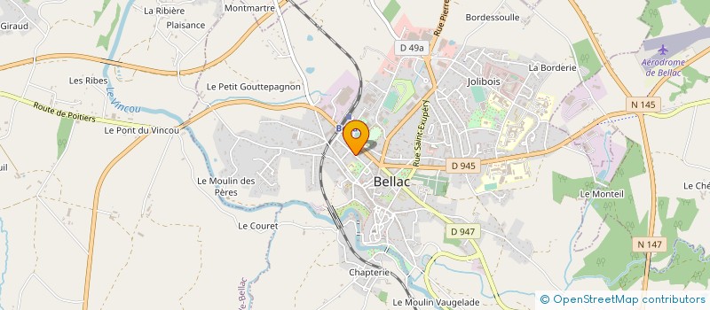 localisation de l'entreprise FERBEL  PEYRAT-DE-BELLAC