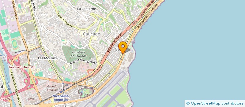 localisation de l'entreprise FERBER PROMENADE à NICE