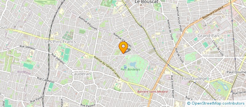 localisation de l'entreprise FERBEYRE  BORDEAUX