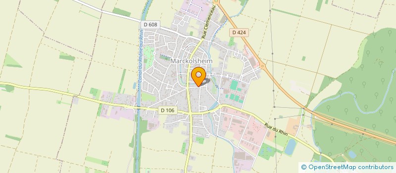 localisation de l'entreprise FERBLANTERIE & CO  MARCKOLSHEIM