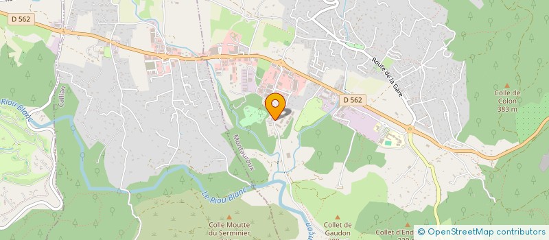 localisation de l'entreprise FERBY  MONTAUROUX