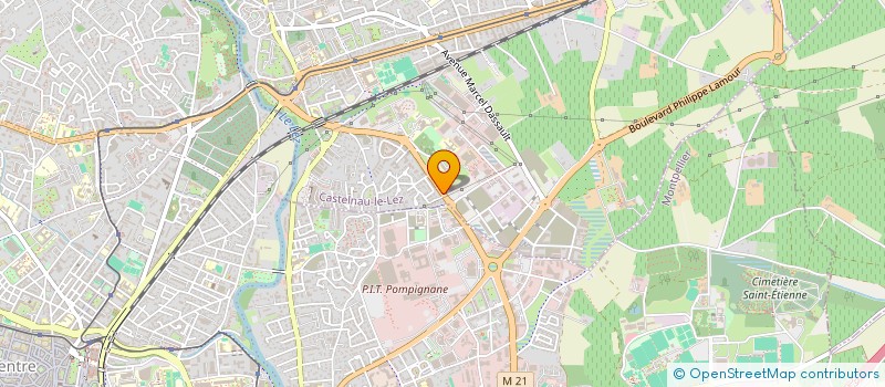 localisation de l'entreprise FERCHAMP EDITION PUBLICATIONS à CASTELNAU-LE-LEZ