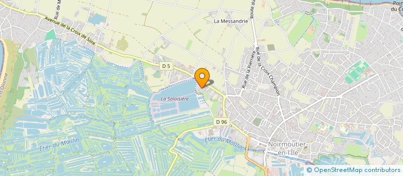 localisation de l'entreprise FERCONJO  NOIRMOUTIER-EN-L'ILE