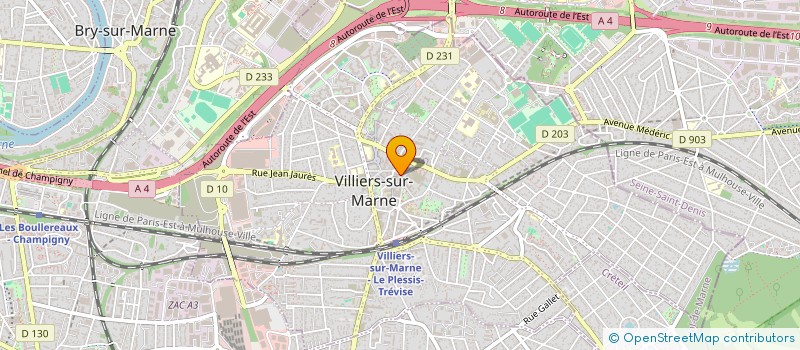 localisation de l'entreprise FERDAWS à VILLIERS-SUR-MARNE