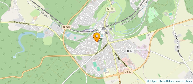 localisation de l'entreprise FERDECO RENOVATION  CONCHES-EN-OUCHE