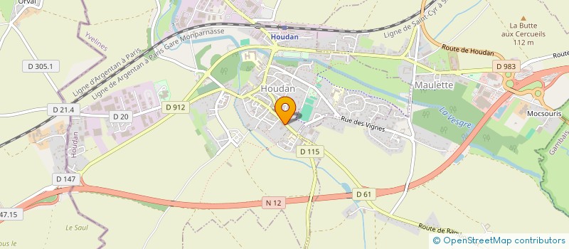 localisation de l'entreprise FERDENANDE ET COMPAGNIE à HOUDAN
