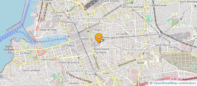 localisation de l'entreprise FERDEO à MARSEILLE