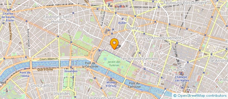 localisation de l'entreprise FERDI  PARIS