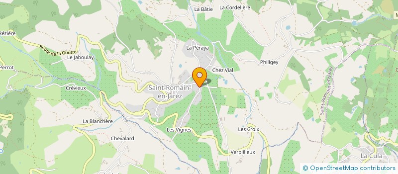 localisation de l'entreprise FERDINAND  SAINT-ROMAIN-EN-JAREZ