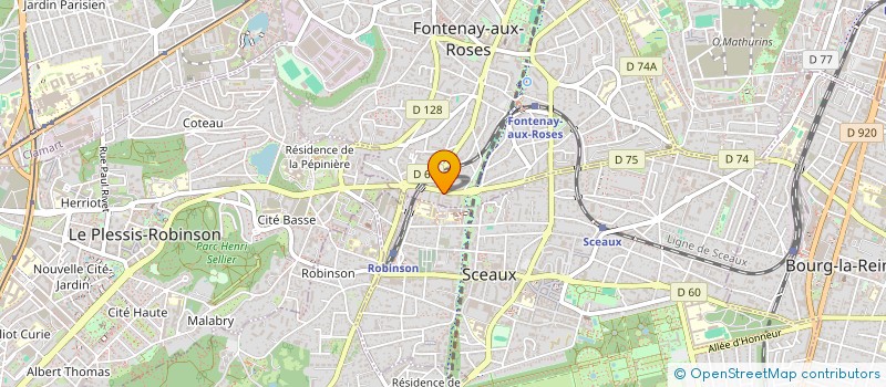 localisation de l'entreprise FERDJI LOCATION à FONTENAY-AUX-ROSES