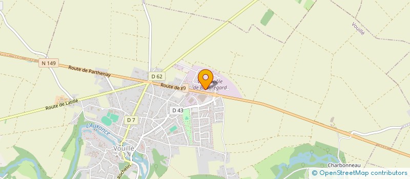 localisation de l'entreprise FERDOUEL-INVESTISSEMENT  VOUILLE