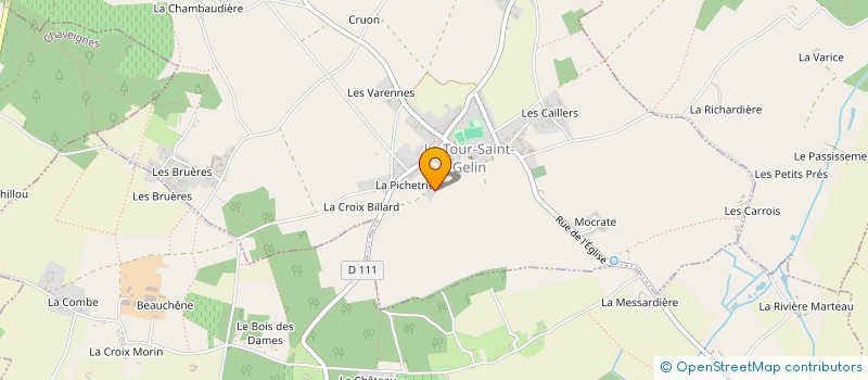 localisation de l'entreprise FERDOUET OPTICIENS  LA TOUR-SAINT-GELIN