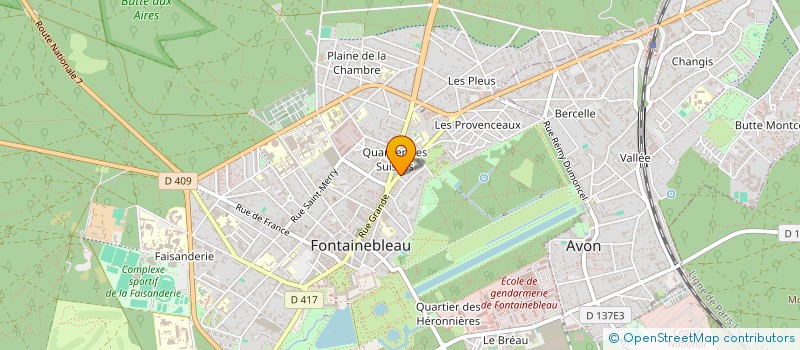 localisation de l'entreprise FERDOWSI à FONTAINEBLEAU