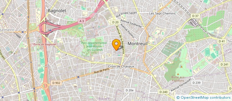 localisation de l'entreprise FEREBAKAN (PLACE PUBLIQUE) à MONTREUIL