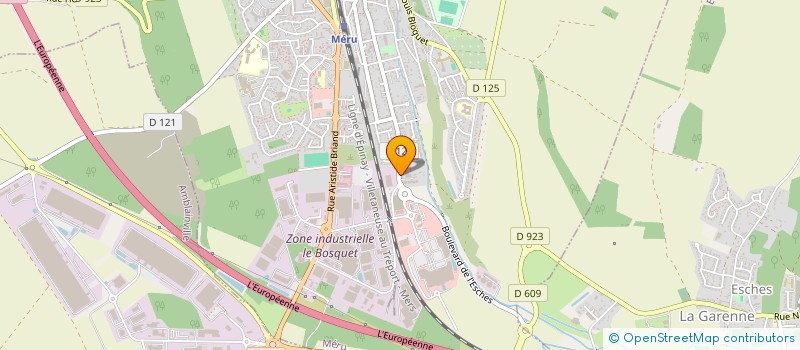 localisation de l'entreprise FEREL  MERU