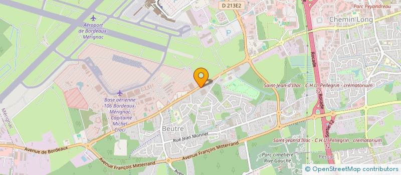 localisation de l'entreprise FEREOL & FILS à MERIGNAC