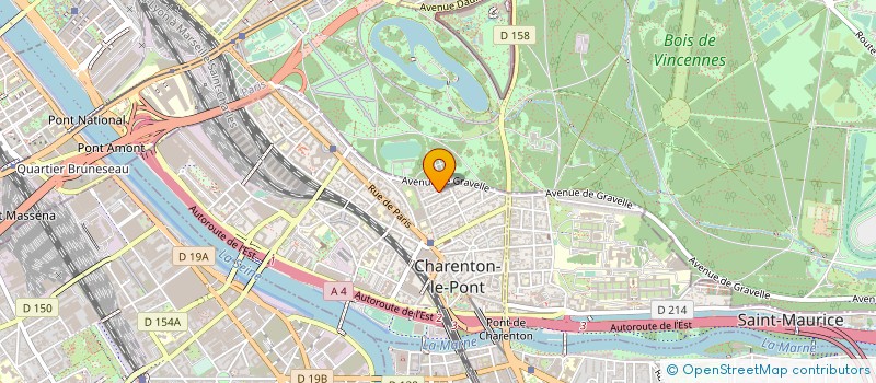 localisation de l'entreprise FERERA  CHARENTON-LE-PONT