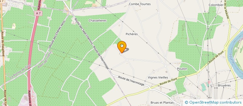 localisation de l'entreprise FERERE JEAN-LUC  BEAUMONT-MONTEUX