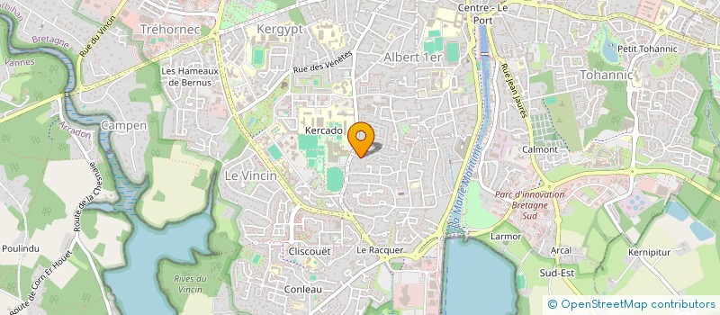 localisation de l'entreprise FERERIMMO à VANNES