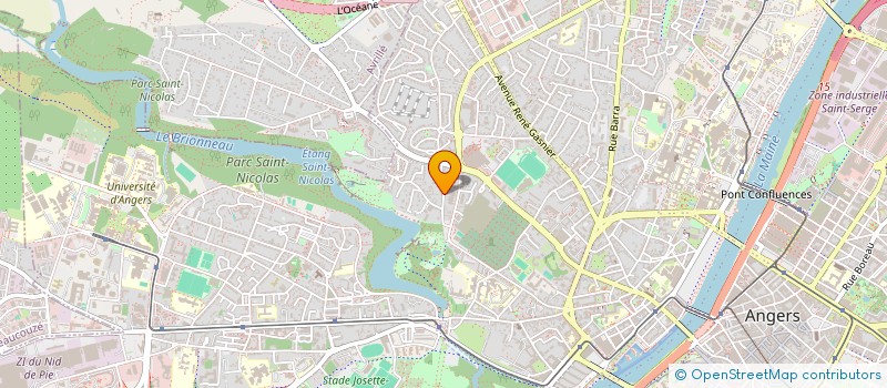 localisation de l'entreprise FEREST HOLDING à ANGERS
