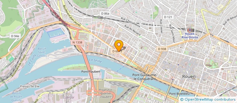 localisation de l'entreprise FERET HEBBERT à ROUEN