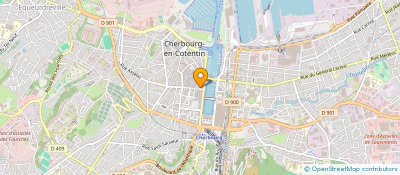 localisation de l'entreprise FEREY ET MESNIL  CHERBOURG-EN-COTENTIN