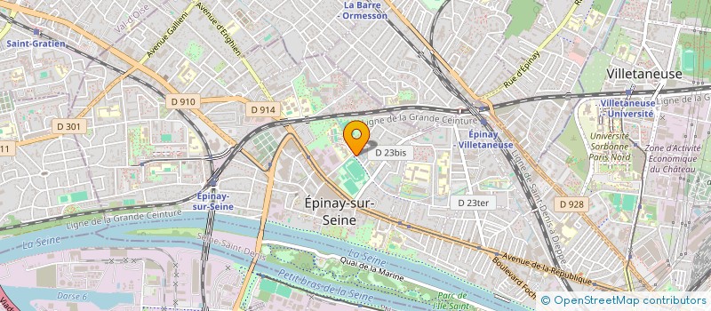 localisation de l'entreprise FEREZ-GEOFFROY à EPINAY-SUR-SEINE