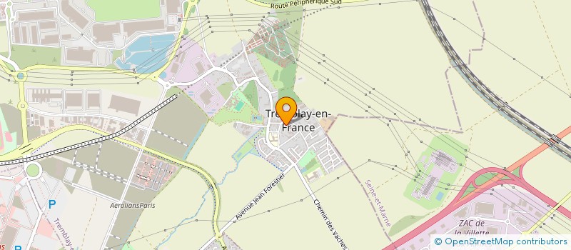 localisation de l'entreprise FERFILS à TREMBLAY-EN-FRANCE